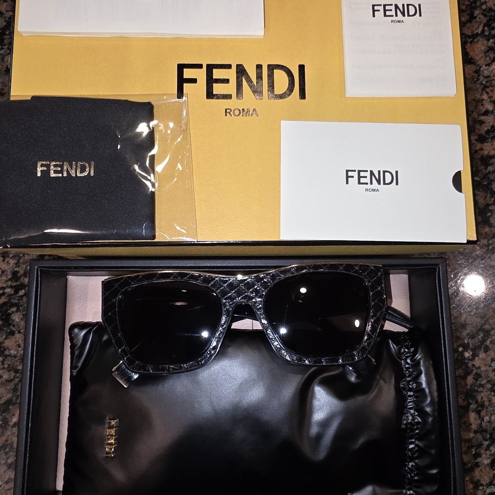 Fendi Black Sunglasses